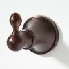 Best deal 🤩 Signature Hardware Seattle Single Robe Hook in Oil Rubbed Bronze 🛒