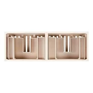 New ⭐ Signature Hardware Ansel 60 in. Floor Mount Vanity in Whitewash Pine ⌛ 4 New ⭐ Signature Hardware Ansel 60 in. Floor Mount Vanity in Whitewash Pine ⌛ - Image 2