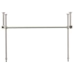 Best reviews of 👍 Signature Hardware Complete Console Leg in Brushed Nickel 🎁 -Signature Hardware Shop Query 5369