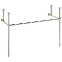 Best reviews of 👍 Signature Hardware Complete Console Leg in Brushed Nickel 🎁 -Signature Hardware Shop Query 5370