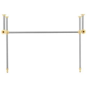 Deals β¨ Signature Hardware Complete Console Leg in Polished Chrome with Polished Brass π 6 Deals β¨ Signature Hardware Complete Console Leg in Polished Chrome with Polished Brass π - Image 4