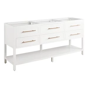 Best Sale ๐ฏ Signature Hardware Robertson 72 in. Floor Mount Vanity in White ๐ 3 Best Sale ๐ฏ Signature Hardware Robertson 72 in. Floor Mount Vanity in White ๐