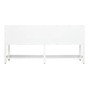 Best Sale ๐ฏ Signature Hardware Robertson 72 in. Floor Mount Vanity in White ๐ 5 Best Sale ๐ฏ Signature Hardware Robertson 72 in. Floor Mount Vanity in White ๐ - Image 3