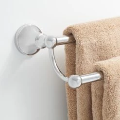 Best Sale 🎁 Signature Hardware Seattle 24 in. Towel Bar in Polished Chrome ✨