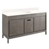 Outlet π Signature Hardware Becker 59-3/4 in. Floor Mount Vanity in Grey Wash π€© 1 Outlet π Signature Hardware Becker 59-3/4 in. Floor Mount Vanity in Grey Wash π€© -Signature Hardware Shop Query 5410