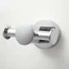 Coupon 🛒 Signature Hardware Prague 2-Hook Robe Hook in Polished Chrome 👏 -Signature Hardware Shop Query 5431