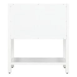 Best Pirce ❤️ Signature Hardware Robertson 30 in. Floor Mount Vanity in White 🎉 -Signature Hardware Shop Query 5463