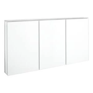 Budget 𧨠Signature Hardware Pallas 53 x 27-5/8 in. Surface Mount Medicine Cabinet in Aluminum π 5 Budget 𧨠Signature Hardware Pallas 53 x 27-5/8 in. Surface Mount Medicine Cabinet in Aluminum π - Image 3