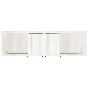 Best Pirce π Signature Hardware Hawkins 72 in. Floor Mount Vanity in White π 6 Best Pirce π Signature Hardware Hawkins 72 in. Floor Mount Vanity in White π - Image 4