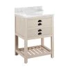 Cheapest ✔️ Signature Hardware Ansel 24 in. Floor Mount Vanity in Whitewash Pine 🔥 -Signature Hardware Shop Query 5580