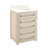 Discount ❤️ Signature Hardware Maysville 24 in. Floor Mount Vanity in Whitewash, Arctic White with Chrome 😀 -Signature Hardware Shop Query 5607
