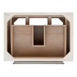 Flash Sale ✔️ Signature Hardware Maysville 30 in. Floor Mount Vanity in Whitewash, Arctic White with Chrome 🧨 -Signature Hardware Shop Query 5617