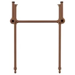 Outlet 🎉 Signature Hardware Complete Console Leg in Oil Rubbed Bronze 🎉 -Signature Hardware Shop Query 5628