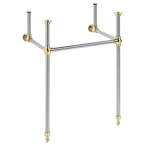 Promo π Signature Hardware Complete Console Leg in Polished Chrome with Polished Brass β€οΈ 7 Promo π Signature Hardware Complete Console Leg in Polished Chrome with Polished Brass β€οΈ - Image 5
