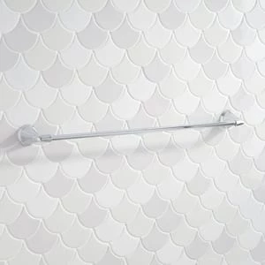 Hot Sale π€© Signature Hardware Provincetown 24 in. Towel Bar in Chrome 𧨠4 Hot Sale π€© Signature Hardware Provincetown 24 in. Towel Bar in Chrome 𧨠- Image 2