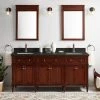 Buy 😀 Signature Hardware Elmdale 72-1/8 in. Floor Mount Vanity in Antique Brown ❤️ -Signature Hardware Shop Query 5668