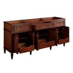 Buy 😀 Signature Hardware Elmdale 72-1/8 in. Floor Mount Vanity in Antique Brown ❤️ -Signature Hardware Shop Query 5673