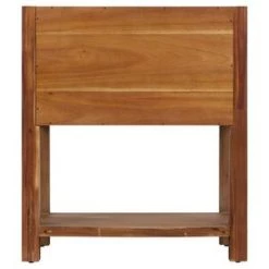 New 🥰 Signature Hardware Celebration 30 in. Floor Mount Vanity in Rustic Acacia 🎉 -Signature Hardware Shop Query 5689