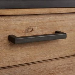 New 🥰 Signature Hardware Celebration 30 in. Floor Mount Vanity in Rustic Acacia 🎉 -Signature Hardware Shop Query 5690