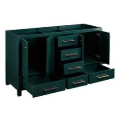 Brand new ❤️ Signature Hardware Radke 60 in. Floor Mount Vanity in Hunter Green ✨ 12 Brand new ❤️ Signature Hardware Radke 60 in. Floor Mount Vanity in Hunter Green ✨ -Signature Hardware Shop Query 5715