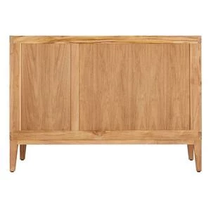 Budget π Signature Hardware Aliso 48 in. Floor Mount Vanity in Natural Teak with Carrara βοΈ 6 Budget π Signature Hardware Aliso 48 in. Floor Mount Vanity in Natural Teak with Carrara βοΈ - Image 4