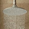 Deals 🔔 Signature Hardware Bostonian Single Function Rainfall Showerhead in Brushed Nickel ❤️ -Signature Hardware Shop Query 5831