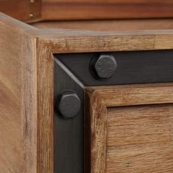 Flash Sale 🔥 Signature Hardware Celebration 24 in. Floor Mount Vanity in Rustic Acacia 💯 -Signature Hardware Shop Query 5854