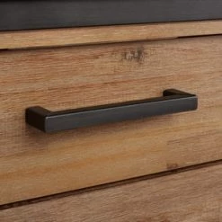 Flash Sale 🔥 Signature Hardware Celebration 24 in. Floor Mount Vanity in Rustic Acacia 💯 -Signature Hardware Shop Query 5856