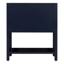 Hot Sale ⭐ Signature Hardware Robertson 30 in. Floor Mount Vanity in Midnight Navy Blue 🔔 -Signature Hardware Shop Query 5871
