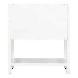 Coupon π₯ Signature Hardware Robertson 30 in. Floor Mount Vanity in White π 5 Coupon π₯ Signature Hardware Robertson 30 in. Floor Mount Vanity in White π - Image 3