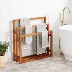 Top 10 🥰 Signature Hardware Yuhan 36 in. Towel Holder in Natural 👏 -Signature Hardware Shop Query 5931