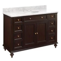 Top 10 ⭐ Signature Hardware Keller 48 in. Floor Mount Vanity in Dark Espresso ⭐