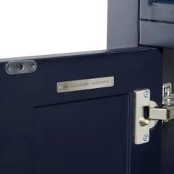 Discount ⭐ Signature Hardware Keller 48 in. Floor Mount Vanity in Vintage Navy Blue 🤩 -Signature Hardware Shop Query 5942