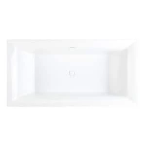 Best reviews of β€οΈ Signature Hardware Nassau 67 x 34 in. Freestanding Rectangle Soaker Bathtub with Center Drain in White π 6 Best reviews of β€οΈ Signature Hardware Nassau 67 x 34 in. Freestanding Rectangle Soaker Bathtub with Center Drain in White π - Image 4