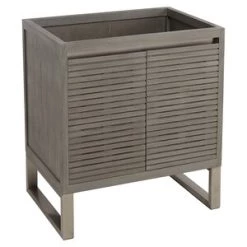 Discount π Signature Hardware Dickson 29-7/8 in. Floor Mount Vanity in Grey Wash π