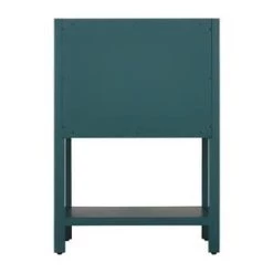 Wholesale 😉 Signature Hardware Robertson 24 in. Floor Mount Vanity in Everglade Green 🌟 -Signature Hardware Shop Query 5998