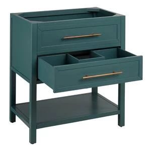 Promo π₯° Signature Hardware Robertson 30 in. Floor Mount Vanity in Everglade Green β€οΈ 6 Promo π₯° Signature Hardware Robertson 30 in. Floor Mount Vanity in Everglade Green β€οΈ - Image 4