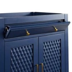 Best deal 🔥 Signature Hardware Thorton 30 in. Floor Mount Vanity in Bright Navy Blue 😍 -Signature Hardware Shop Query 6043