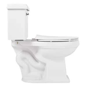 Coupon π Signature Hardware Key West Elongated ADA Floor Mount Toilet Bowl with Seat in White π 5 Coupon π Signature Hardware Key West Elongated ADA Floor Mount Toilet Bowl with Seat in White π - Image 3