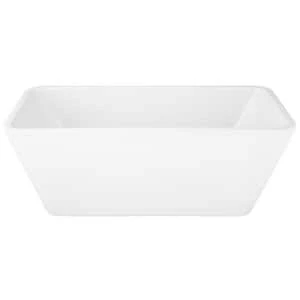 Best Pirce π Signature Hardware Baxter 53-1/4 x 25-1/4 in. Freestanding Bathtub with Center Drain in White π₯ 4 Best Pirce π Signature Hardware Baxter 53-1/4 x 25-1/4 in. Freestanding Bathtub with Center Drain in White π₯ - Image 2