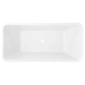 Best Pirce π Signature Hardware Baxter 53-1/4 x 25-1/4 in. Freestanding Bathtub with Center Drain in White π₯ 6 Best Pirce π Signature Hardware Baxter 53-1/4 x 25-1/4 in. Freestanding Bathtub with Center Drain in White π₯ - Image 4