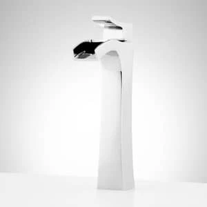 Promo ❤️ Signature Hardware Vilamonte Single Handle Monoblock Bathroom Sink Faucet in Polished Chrome ❤️ 5 Promo ❤️ Signature Hardware Vilamonte Single Handle Monoblock Bathroom Sink Faucet in Polished Chrome ❤️ - Image 3