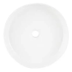 Best deal 🌟 Signature Hardware Amberley 16 in. Circular Fireclay Vessel Bathroom Sink in White 😉 -Signature Hardware Shop Query 699
