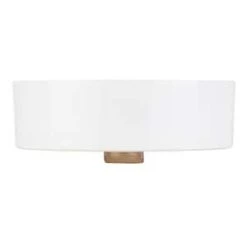 Best deal 🌟 Signature Hardware Amberley 16 in. Circular Fireclay Vessel Bathroom Sink in White 😉 -Signature Hardware Shop Query 700