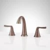 Cheap 😀 Signature Hardware Provincetown Two Handle Widespread Bathroom Sink Faucet with Pop-Up Drain Assembly in Oil Rubbed Bronze 🔥