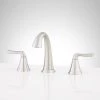 Deals 💯 Signature Hardware Provincetown Two Handle Widespread Bathroom Sink Faucet with Pop-Up Drain Assembly in Brushed Nickel ⭐ -Signature Hardware Shop Query 73