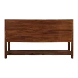 Cheapest π Signature Hardware Morris 60 in. Floor Mount Vanity in Rustic Brown with Feathered White π 8 Cheapest π Signature Hardware Morris 60 in. Floor Mount Vanity in Rustic Brown with Feathered White π - Image 6