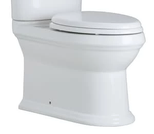 Brand new ๐ Signature Hardware Boca Raton Elongated ADA Toilet Bowl with Seat in White ๐ 3 Brand new ๐ Signature Hardware Boca Raton Elongated ADA Toilet Bowl with Seat in White ๐