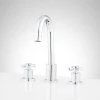 Best Pirce 🤩 Signature Hardware Milazzo Two Handle Widespread Bathroom Sink Faucet in Polished Chrome 🤩 -Signature Hardware Shop Query 773
