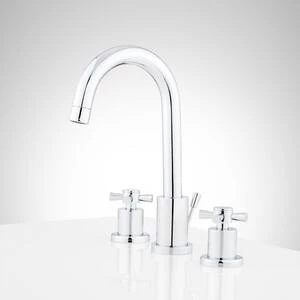 Best Pirce π€© Signature Hardware Milazzo Two Handle Widespread Bathroom Sink Faucet in Polished Chrome π€© 4 Best Pirce π€© Signature Hardware Milazzo Two Handle Widespread Bathroom Sink Faucet in Polished Chrome π€© - Image 2